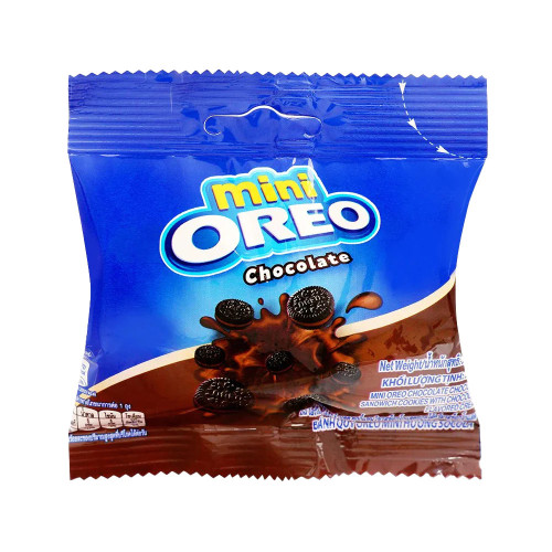 Oreo Mini cepumi ar šokolādes krēmu 20.4g | Multum