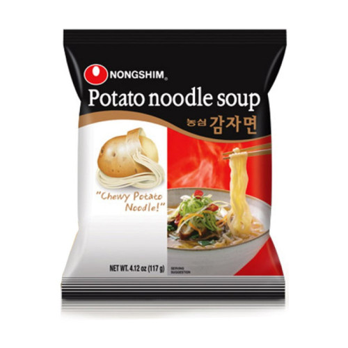 Nongshim vidēji asa kartupeļu nūdeļu zupa 125g | Multum