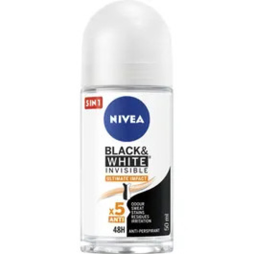 Nivea B&W dezodorants - rullītis 50ml | Multum