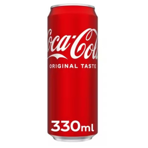 COCA-COLA gāzēts dzēriens, bundžā 330ml | Multum