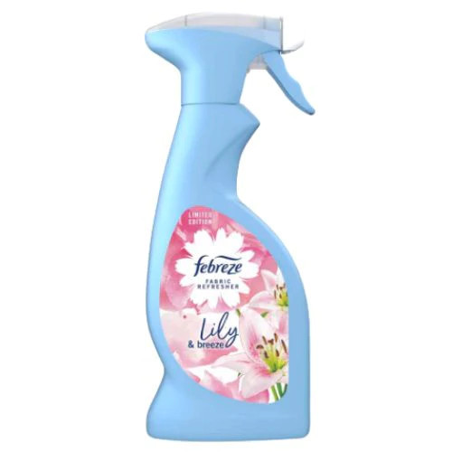 FEBREZE dezinficējošs tekstilizstrādajumu atsvaidzinātājs ar liliju smaržu 375ml | Multum