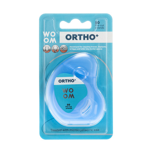 WOOM Ortho zobu diegs 50gab | Multum