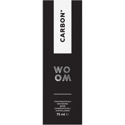 WOOM CARBON zobu pasta 75ml | Multum