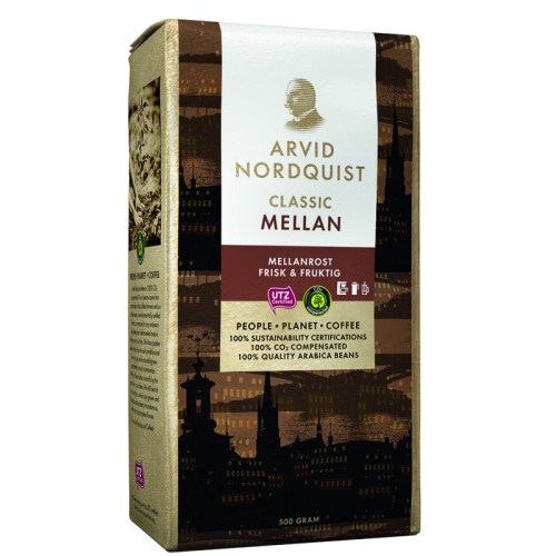 ARVID NORDQUIST Classic vidēji Grauzdēta malta kafija 500g | Multum