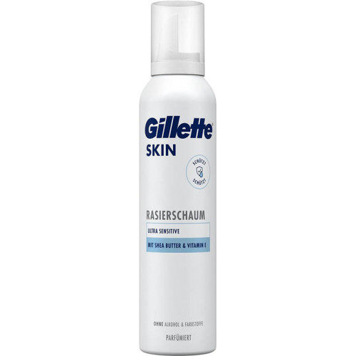GILLETTE Skin Sensitive skūšanās putas jutīgai ādai 240ml | Multum