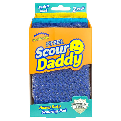 SCRUB DADDY Steel Daddy sūklis 2gab | Multum