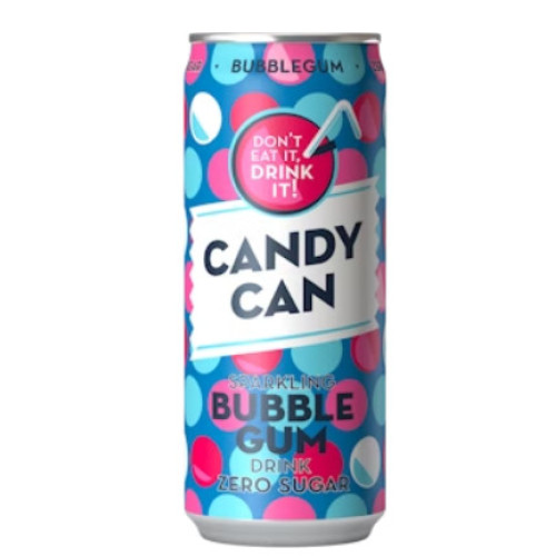 CANDY CAN Bubble Gum limonāde, bundžā 330ml | Multum