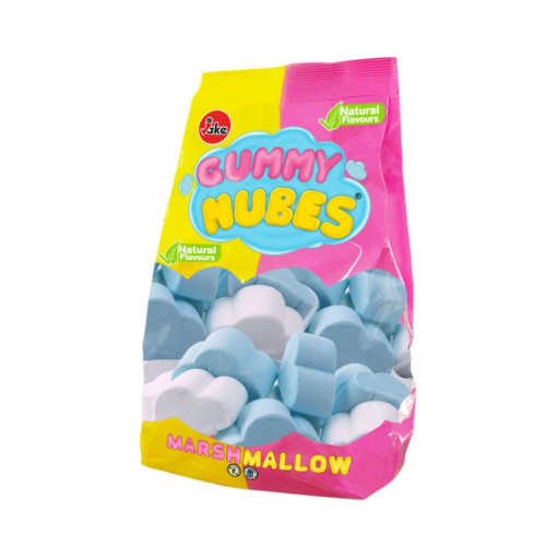 JAKE Gummy Nubes Clouds zefīri 500g | Multum