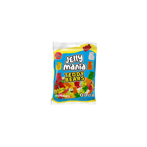 JAKE Jelly Mania Teddy Bears želejas konfektes 100g | Multum