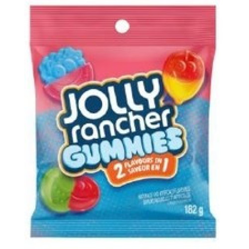 JOLLY RANCHER Misfits Gummies želejas konfektes 182g | Multum