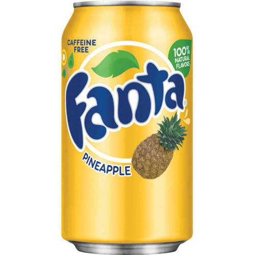 FANTA USA Pineapple, bundžā 355ml | Multum