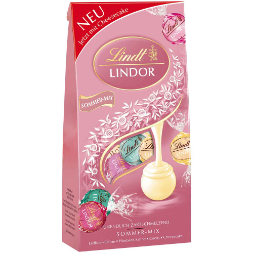 LINDT Sommer-Mix šokolādes konfekšu izlase 137g | Multum