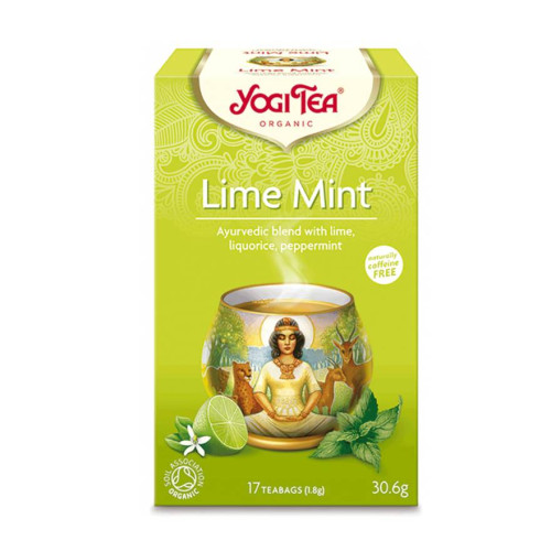 YOGI TEA Laima - Piparmētru tēja 30,6g | Multum