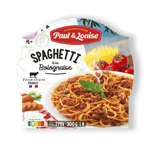 PAUL & LOUISE Spageti ar Boloņas mērci 300g | Multum