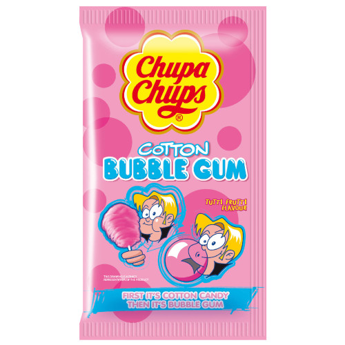 CHUPA CHUPS Cotton Bubble košļājamā gumija uz kociņa 11g | Multum