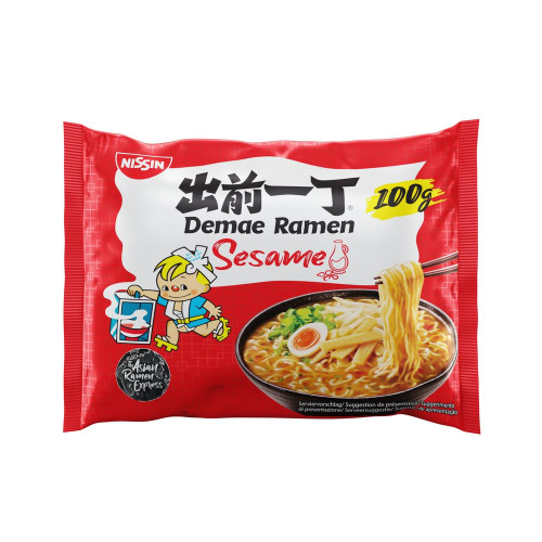 NISSIN nūdeles  ar sesama sēklām 100g | Multum