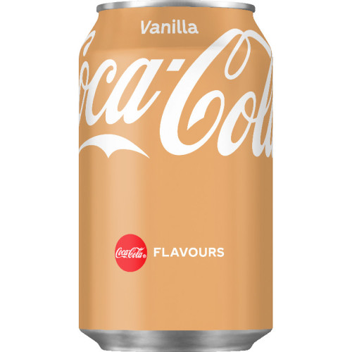 COCA-COLA Vanilla, bundžā 330ml | Multum