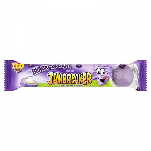 JAWBREAKER Blackcurrant košļājamā gumija 41.3g | Multum