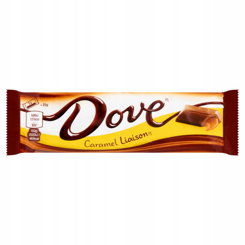 DOVE Caramel šokolādes batoniņš 50g | Multum