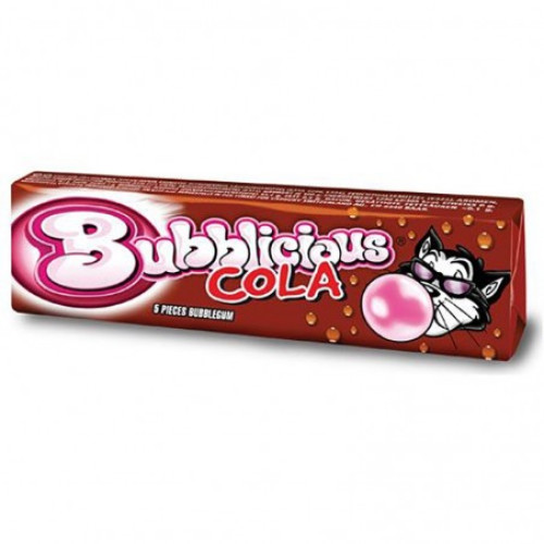 BUBBLICIOUS Cola košļājamā gumija 38g | Multum