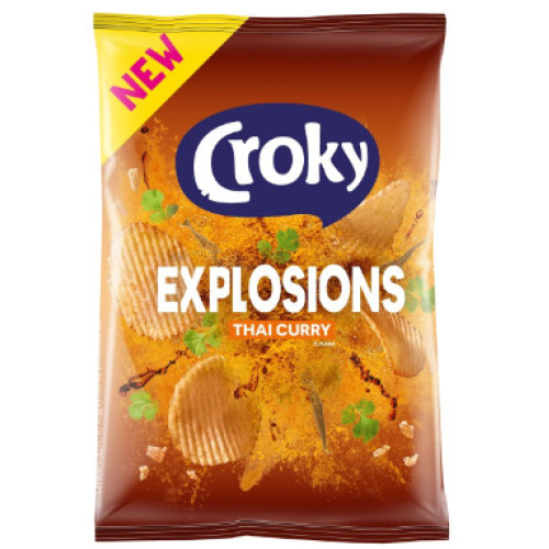 CROKY Thai Curry Explosions čipsi 40g | Multum