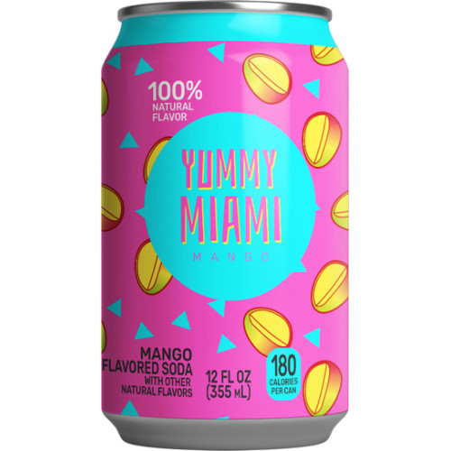 YUMMIE MIAMI USA Mango limonāde, bundžā 355ml | Multum