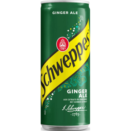 SCHWEPPES BE Ginger Ale limonāde, bundžā 330ml | Multum