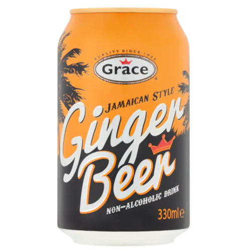 GRACE Jamaican style Ginger Beer limonāde 330ml | Multum