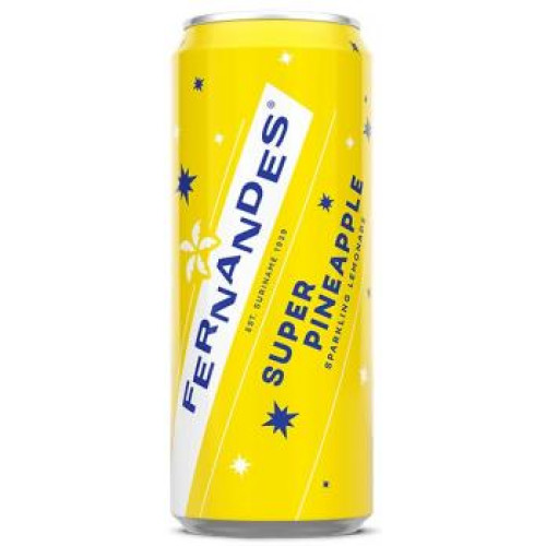 FERNANDES Super pineapple limonāde, bundžiņā 330ml | Multum