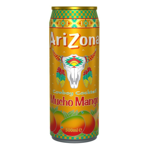 ARIZONA limonāde Mucho Mango Cowboy Cocktail 500ml | Multum