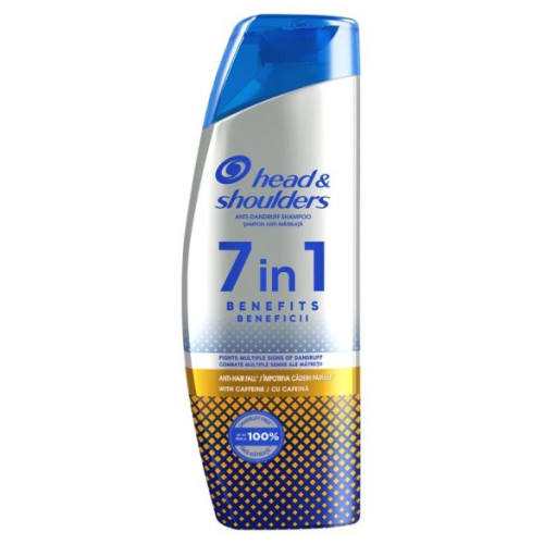 HEAD&SHOULDERS 7in1 šampūns pret matu izkrišanu 270ml | Multum