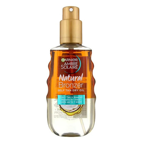 GARNIER Natural Bronzer 2in1 paštonējošā sauļošanās eļļa 150ml | Multum