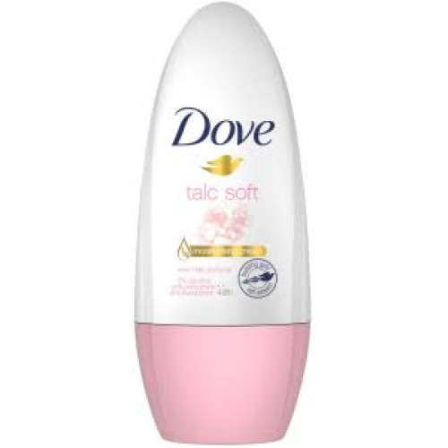 DOVE Talc Soft dezodorants - rullītis 50ml | Multum