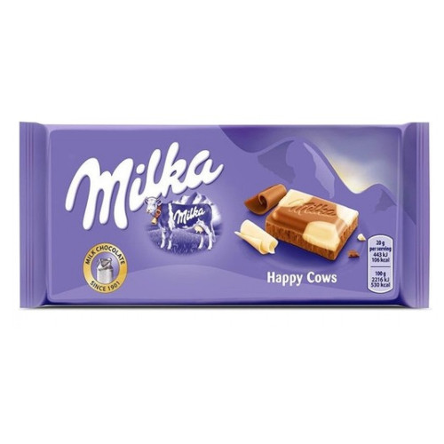 MILKA Happy Cows šokolādes tāfelīte 100g | Multum