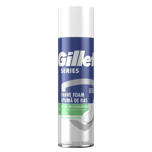 GILLETTE Series skūšanās putas ar alveju jutīgai ādai 250ml | Multum