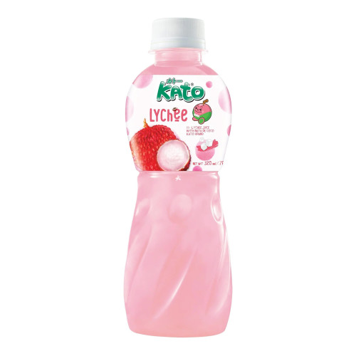 KATO Lychee Nata De Coco dzēriens 320ml | Multum