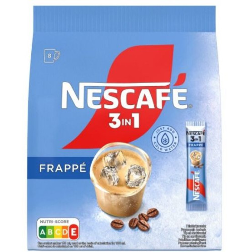 NESCAFE Frappe šķīstošās kafijas dzēriens 120g (8) | Multum