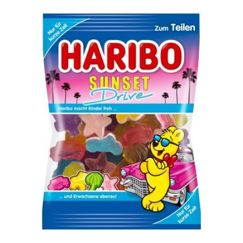 HARIBO Sunset Drive želejas konfektes 175g | Multum