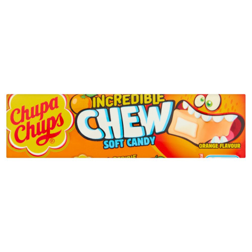 CHUPA CHUPS Incredible Orange Chew košļājamās konfektes 45g | Multum