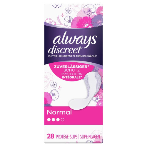 ALWAYS Discreet Normal ikdienas ieliktnīši 28gab | Multum