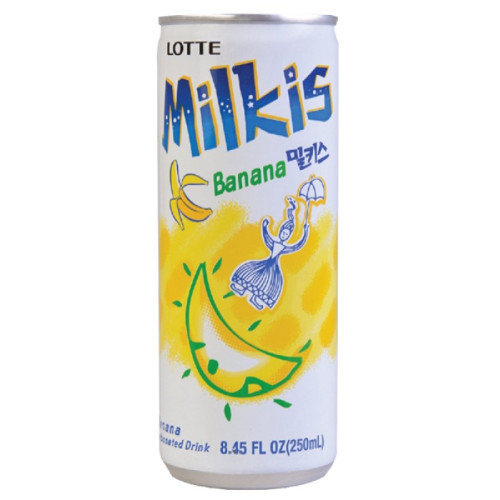 LOTTE MILKIS Banana limonāde 250ml | Multum