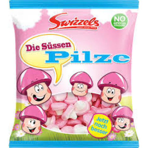 SWIZZELS The Sweet Mushrooms zefīriņi 100g | Multum