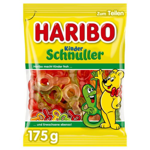 HARIBO Kinder Schnuller želejas konfektes 175g | Multum