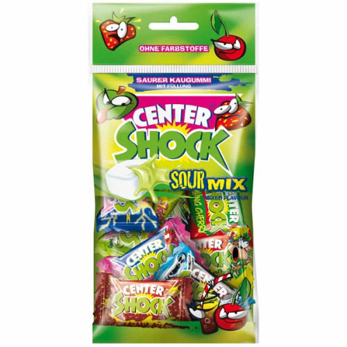 CENTER SHOCK Sour Mix košļājamā gumija 44g | Multum