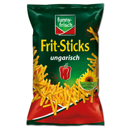 FUNNY-FRISCH Frit-Sticks Ungarisch kartupeļu salmiņi 100g | Multum