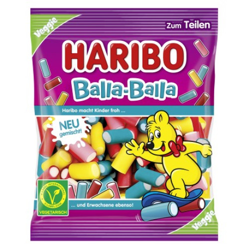 HARIBO Balla-Balla želejas konfektes 160g | Multum