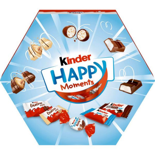 FERRERO Happy Moments Mini Mix šokolādes konfektes 161g | Multum