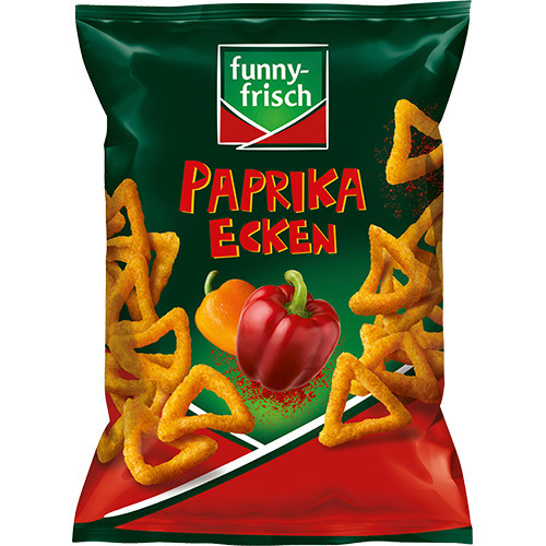 FUNNY-FRISCH Paprika Ecken kukurūzas uzkodas 75g | Multum