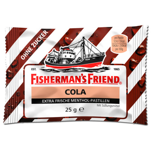 FISHERMAN'S FRIEND Colas garšas pastilas 25g | Multum