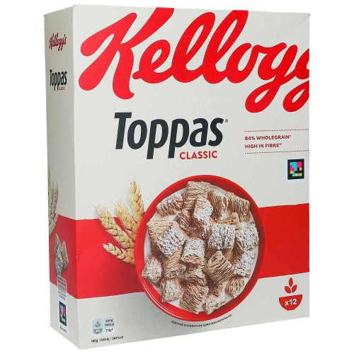 KELLOGG'S Toppas brokastu pārslas 500g | Multum